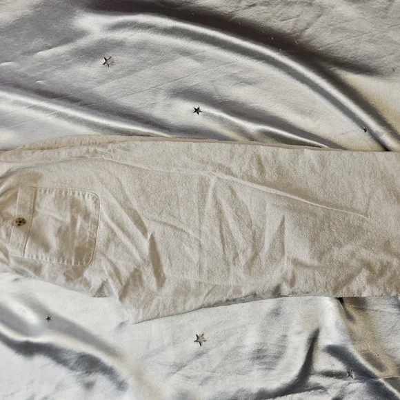 Talbots Cream Chinos Classic Straight-Leg - Picture 2 of 7